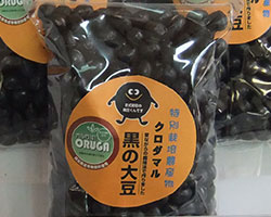 黒の大豆（品種：クロダマル）
